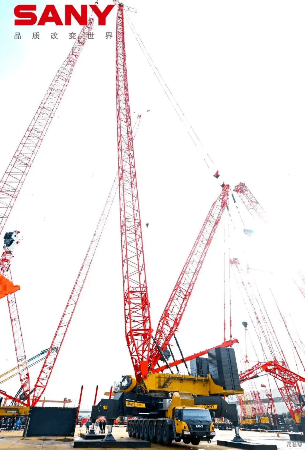 SCC15000TM-1履带吊现场施工案例