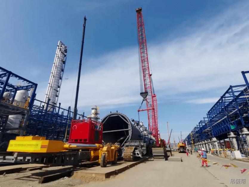 XGW1100型1100吨级溜尾机天津南港乙烯项目基地甲烷气体塔